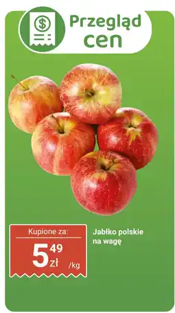 Biedronka Jabłko polskie 1 kg Biedronka oferta