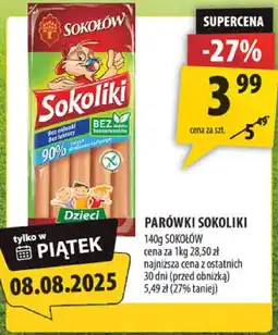 Arhelan Parówki Sokoliki Sokołów oferta