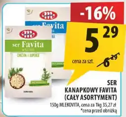 Arhelan Ser kanapkowy favita Mlekovita oferta