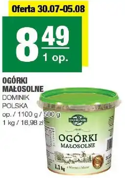 Spar Ogórki małosolne Dominik oferta