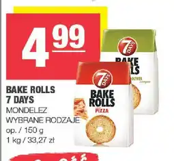 Spar Bułki Bake Rolls 7 Days oferta