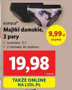 Lidl Majtki damskie, 2 pary oferta