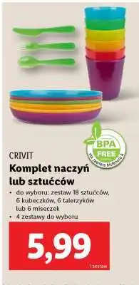 Lidl Komplet naczyń lub sztućców oferta