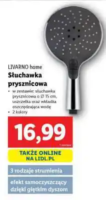 Lidl LIVARNO home Słuchawka prysznicowa oferta