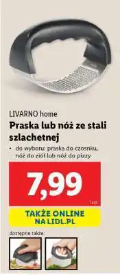 Lidl LIVARNO home Praska lub nóż ze stali szlachetnej oferta
