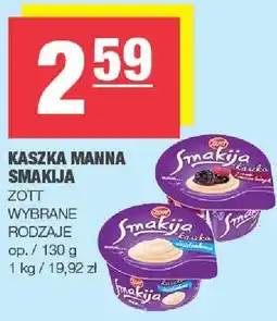 Spar Kaszka manna Smakija Zott oferta