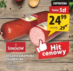 Arhelan Kiełbasa kanapkowa po góralsku Sokołów oferta