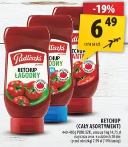 Arhelan Ketchup łagodny Pudliszki oferta