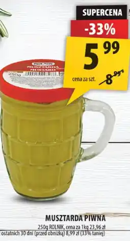 Arhelan Musztarda piwna Rolnik oferta