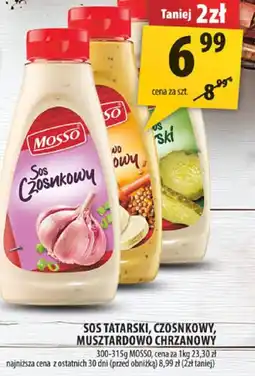 Arhelan Sos tatarski, czosnkowy, musztardowo-chrzanowy Mosso oferta