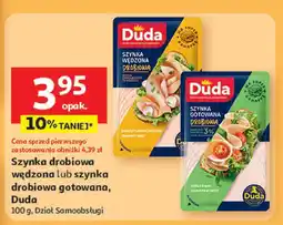 Auchan Szynka drobiowa wędzona Duda oferta