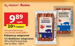 Auchan Kabanosy wieprzowe Mój Produkt Auchan oferta