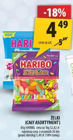 Arhelan Żelki Haribo (cały asortyment) oferta
