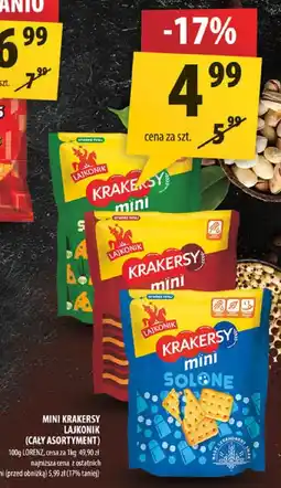 Arhelan Mini krakersy Lajkonik cały asortyment oferta