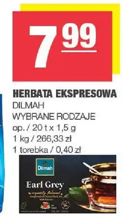 Spar Herbata ekspresowa Dilmah oferta