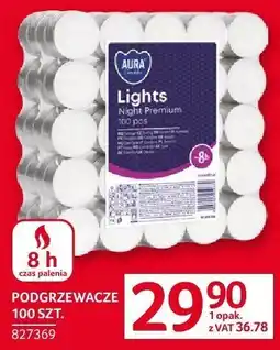 Selgros Podgrzewacze świece Aura oferta