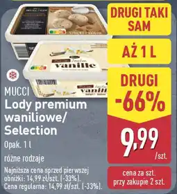 ALDI Lody premium waniliowe/Selection oferta