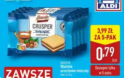 ALDI Wafelek orzechowo-mleczny oferta