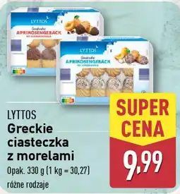 ALDI Greckie ciasteczka z morelami oferta