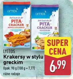 ALDI Krakersy w stylu greckim oferta