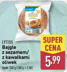 ALDI Bajgle z sezamem/ z kawałkami oliwek oferta