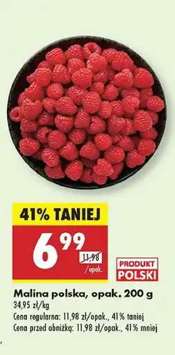 Biedronka Maliny polska oferta