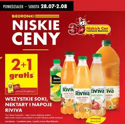 Biedronka Lemoniada cytryna - limonka Riviva oferta