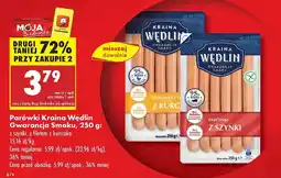 Biedronka Parówki z filetem kurczaka Kraina Wędlin oferta