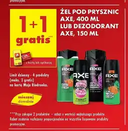 Biedronka Żel pod prysznic Axe Excite oferta
