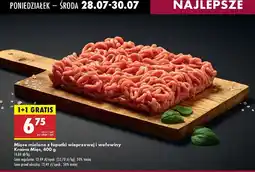 Biedronka Mięso mielone z łopatki wieprzowej i wołowiny Kraina Mięs oferta