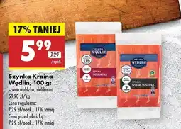 Biedronka Szynka delikatna Kraina Wędlin oferta