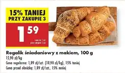 Biedronka Rogal z makiem oferta