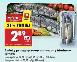 Biedronka Pstrąg tęczowy patroszony Marinero oferta