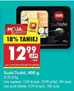 Biedronka Sushi toshii 4You oferta