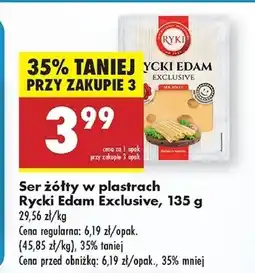 Biedronka Ser rycki edam exclusive Ryki oferta