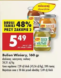 Biedronka Bulion wołowy Winiary oferta