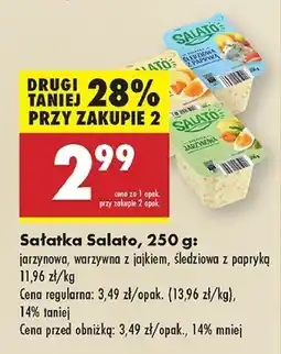 Biedronka Sałatka śledziowa z papryką Salato oferta