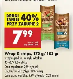Biedronka Wrap & strips w stylu włoskim Selected For You oferta