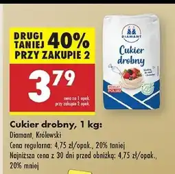 Biedronka Cukier drobny Królewski oferta