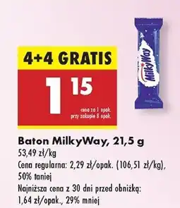 Biedronka Baton mleczny Milky Way oferta