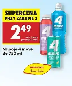 Biedronka Napój limonka cytryna 4Move Active Vitamin oferta