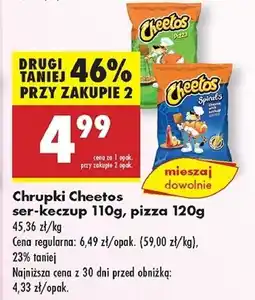 Biedronka Chrupki pizza Cheetos oferta