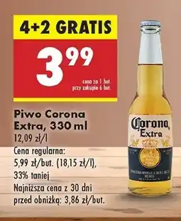 Biedronka Piwo Corona Extra oferta