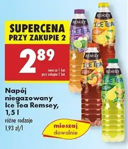 Biedronka Napój z ekstraktem zielonej herbaty cytrusowy Remsey Ice Tea oferta