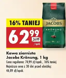 Biedronka Kawa Jacobs Kronung oferta