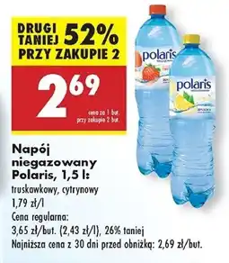 Biedronka Woda truskawkowa Polaris oferta