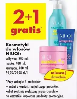 Biedronka Szampon deep clean Niuqi oferta