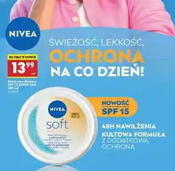 Biedronka Krem do twarzy i ciała intensywnie nawilżający Nivea Soft oferta