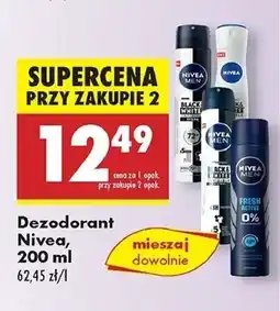 Biedronka Antyperspirant pure Nivea Invisible Black & White oferta