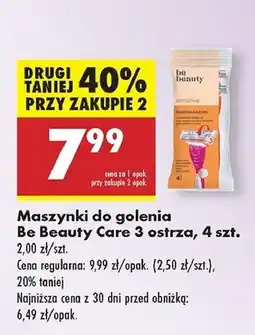Biedronka Maszynka do golenia Be Beauty Care oferta